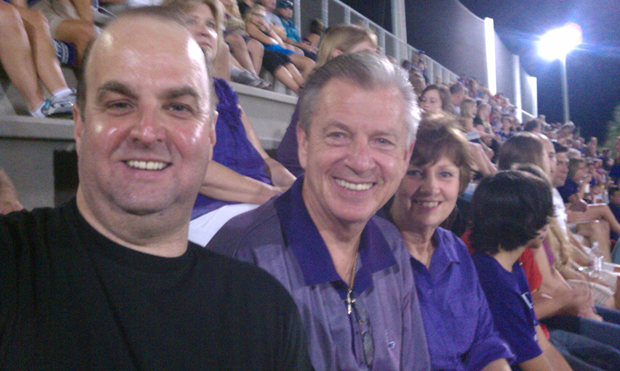 At Fletcher High School Class of 1981 Reunion, Football Game…..and of course a lil’ politics thrown in!